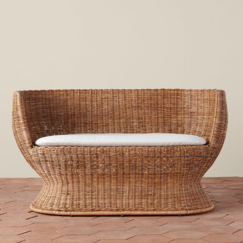 Siena Woven Settee - Lone Fox