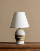 Signed Studio Pottery Table Lamp, United States, 1960s - Lone Fox