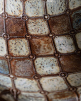 Signed Studio Pottery Tile-Pattern Bowl, France, 1960's - Lone Fox
