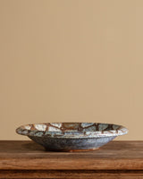 Signed Studio Pottery Tile-Pattern Bowl, France, 1960's - Lone Fox
