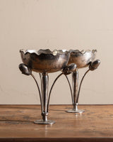 Silver Centerpiece Bowl by Biechierogra Pampaloni, Italy, Early 20th Century - Lone Fox