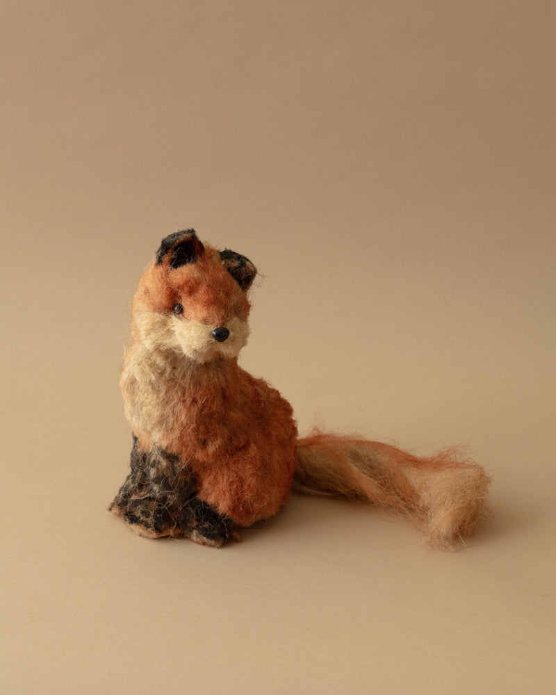 Sisal Sitting Fox - Lone Fox