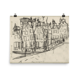 “Sketch of the City” Art Print - Lone Fox