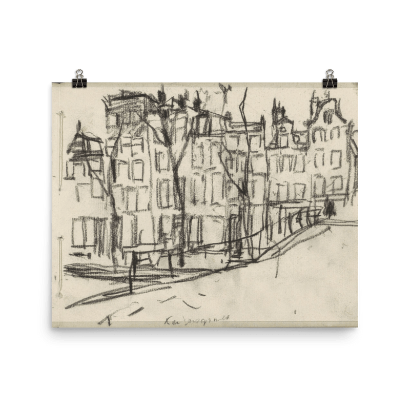 “Sketch of the City” Art Print - Lone Fox