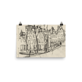 “Sketch of the City” Art Print - Lone Fox