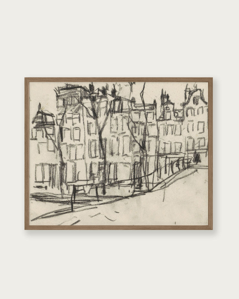 “Sketch of the City” Art Print - Lone Fox