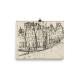“Sketch of the City” Art Print - Lone Fox