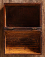 Small Dome-Top Wooden Chest, Europe, 19th Century - Lone Fox