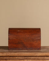 Small Dome-Top Wooden Chest, Europe, 19th Century - Lone Fox