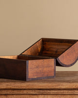 Small Dome-Top Wooden Chest, Europe, 19th Century - Lone Fox
