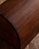 Small Dome-Top Wooden Chest, Europe, 19th Century - Lone Fox