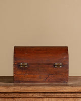 Small Dome-Top Wooden Chest, Europe, 19th Century - Lone Fox