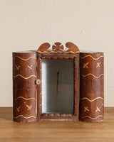 Small Handmade Glass Door Shrine Cabinet, 20th Century - Lone Fox