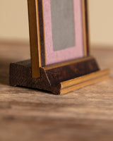 Small Wooden Frame on Stand, American, 1900's - Lone Fox