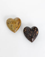 Soapstone Heart Papeweight - Lone Fox
