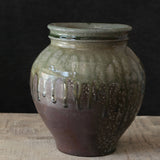 Soda Fired Celadon Vase 7-8" - Lone Fox