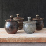 Soda - Fired Sugar Jars Dark Surface Round - Lone Fox