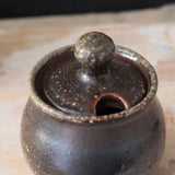 Soda - Fired Sugar Jars Dark Surface Round - Lone Fox