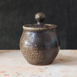 Soda - Fired Sugar Jars Dark Surface Round - Lone Fox