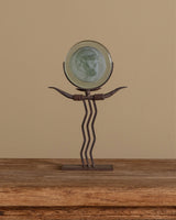 Southwestern Buffalo & Wrought Iron Candle Holder - Lone Fox