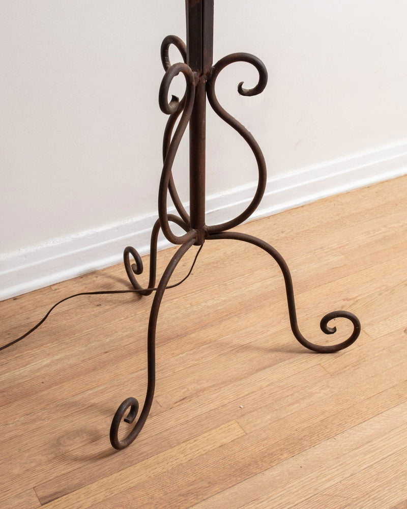 Spanish Revival Iron Floor Lamp - Lone Fox