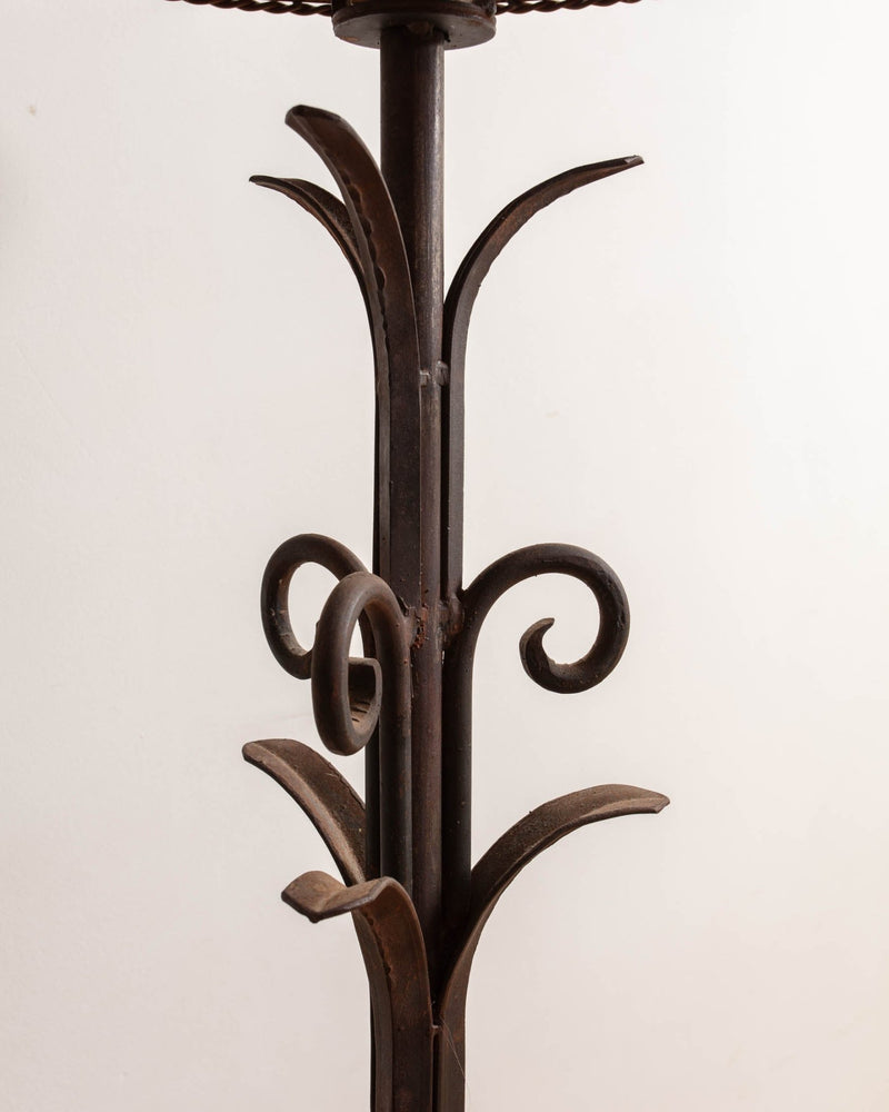 Spanish Revival Iron Floor Lamp - Lone Fox