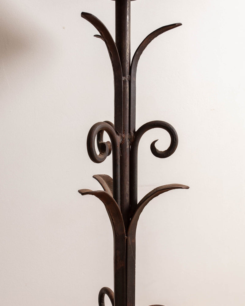 Spanish Revival Iron Floor Lamp - Lone Fox