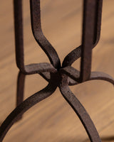 Spanish Tile & Iron Side Table, Mexico, Mid-20th Century - Lone Fox