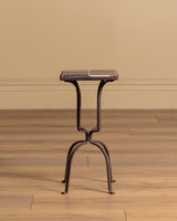 Spanish Tile & Iron Side Table, Mexico, Mid-20th Century - Lone Fox