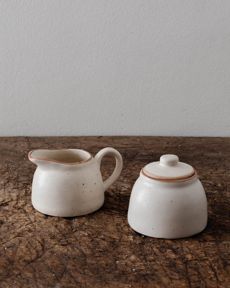 Speckled Stoneware Sugar + Creamer Set - Lone Fox