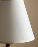 Speckled Studio Pottery Table Lamp, Signed, France, 1950s - Lone Fox