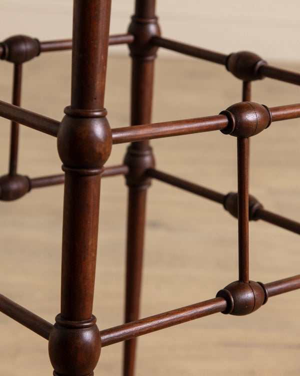 Spindle Cage Side Table in Manner of Edgar Godwin - Lone Fox