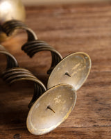 Spiral Brass Candle Holders, 1960s (Pair) - Lone Fox