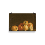 "Still life of apples" Art Print - Lone Fox