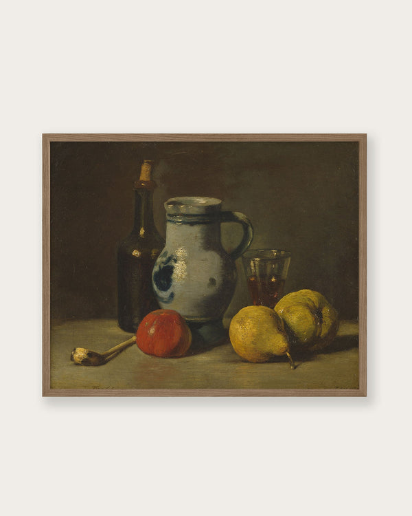 "Still Life with a grey Jug" Art Print - Lone Fox