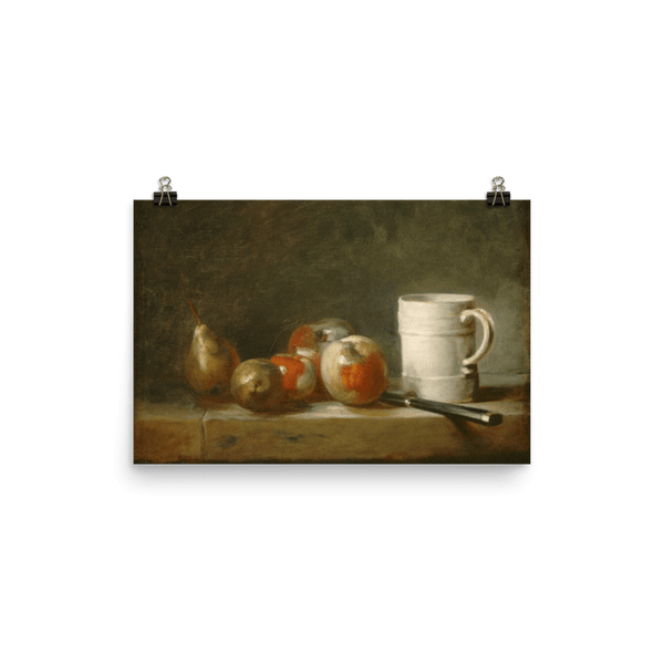 "Still Life with a White Mug" Art Print - Lone Fox