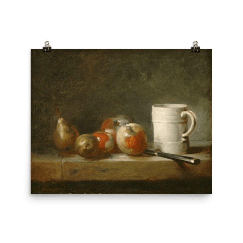 "Still Life with a White Mug" Art Print - Lone Fox