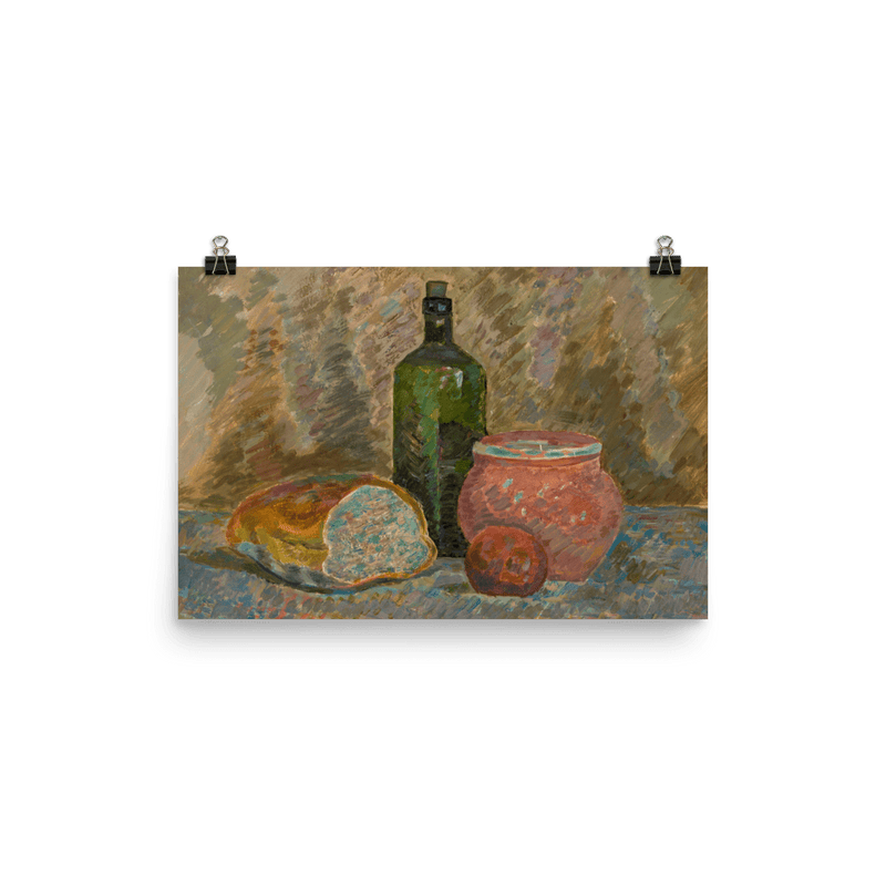 "Still life with bread (1936)" Art Print - Lone Fox