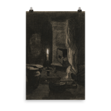 "Still life with candle" Art Print - Lone Fox