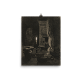 "Still life with candle" Art Print - Lone Fox