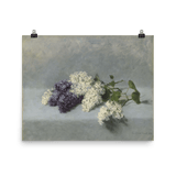 "Still life with lilacs" Art Print - Lone Fox