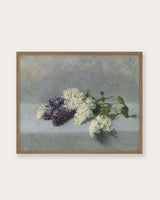 "Still life with lilacs" Art Print - Lone Fox