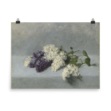 "Still life with lilacs" Art Print - Lone Fox