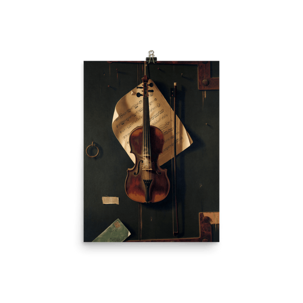 "Still Life with Violin" Art Print - Lone Fox