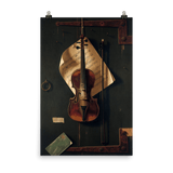 "Still Life with Violin" Art Print - Lone Fox