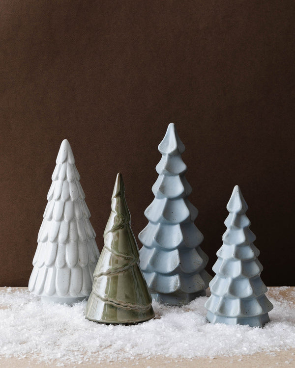 Stoneware Christmas Trees - Lone Fox