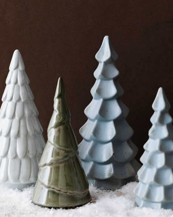 Stoneware Christmas Trees - Lone Fox