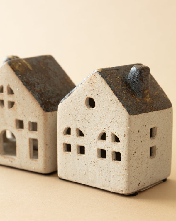 Stoneware House (Set of 2) - Lone Fox