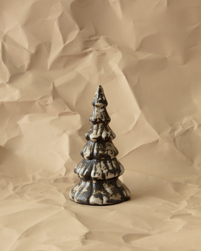 Stoneware Tree in Brown Reactive Glaze - Lone Fox