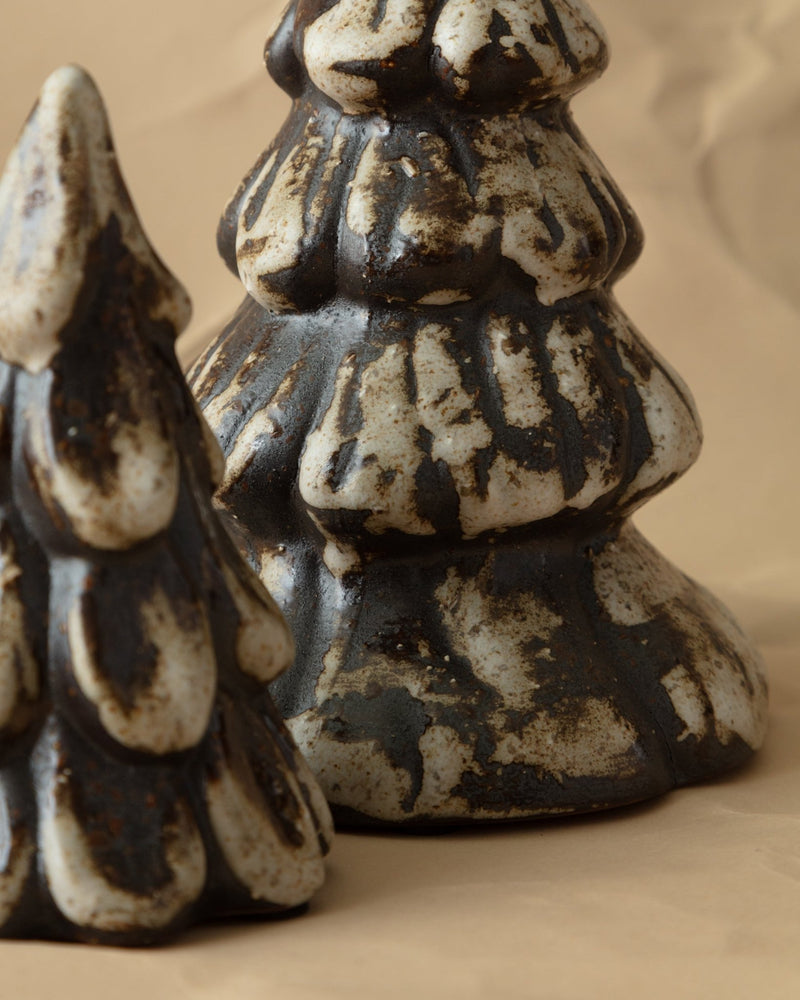 Stoneware Tree in Brown Reactive Glaze - Lone Fox